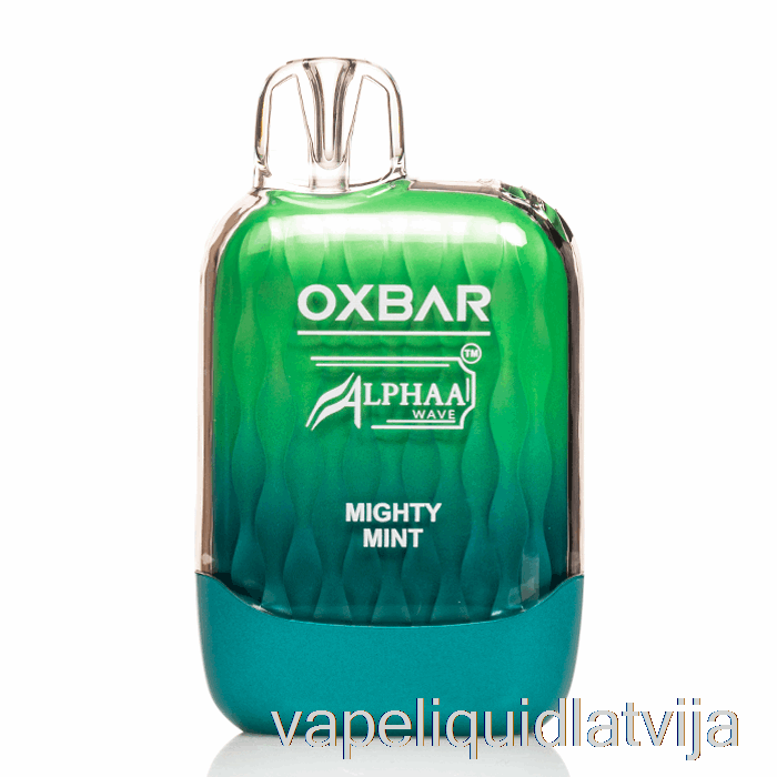 Oxbar X Alpha G8000 Vienreizējās Lietošanas Varenais Piparmētru Vape šķidrums